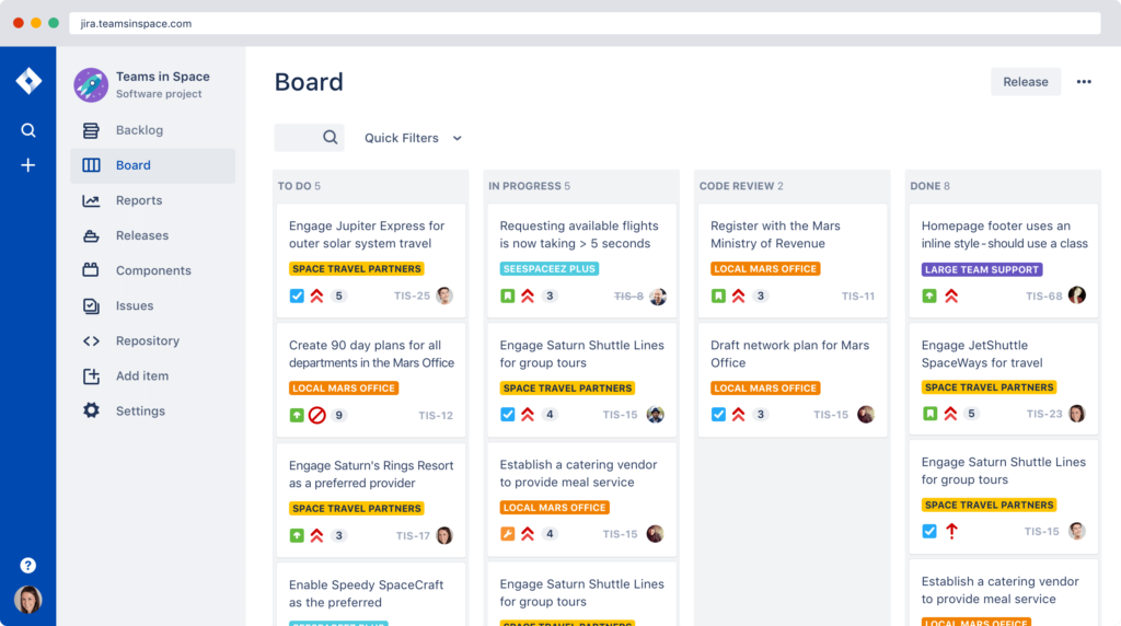 jira board